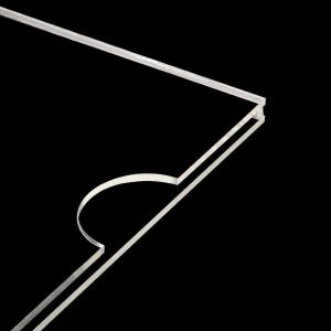 ARS® Acrylic Checklist Holder, Acrylic Wall Sign Holder Sign Holder 8.3x11.7 A4 Size Clear Vertical Wall Mount Frame Holder for Home, Office, Store, Restaurant, Pack of 2 - Image 3