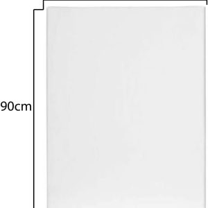 ARS® Blank Canvas 60Cm X 90 Cm White - 100% Cotton Artist Canvas Boards For Painting, Acrylic Pouring, Oil Paint Dry & Wet Art Media, Scb5240 - Image 3