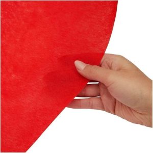 ARS® Exhibition Red Carpet Aisle Runner for Party 3M × 3M, 300 GSM Red Novelty Polyester Fabric Aisle Runner for Wedding, Red Runway Rug for Holiday Parties, Special Events - Image 5