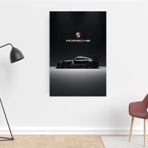 ARS® Luxury Sports Car Canvas Wall Art – Modern Supercar Poster with Frame, 60 × 90 cm, 1 Piece Wall Decor for Living Room, Office & Garage - Image 2