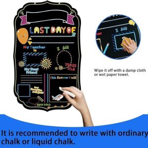 ARS® First & Last Day of School Board, 14.5x8.7 Inch for Kids Boys Girls - Image 3