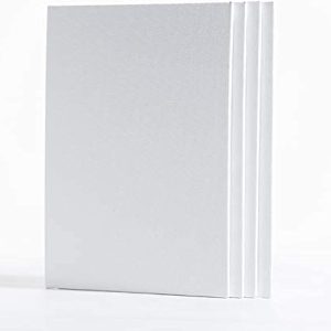 ARS® Blank Canvas 100 x 150 cm White (Pack of 3)- this premium-quality canvas 100% Cotton Artist Canvas Boards For Painting, Acrylic Pouring, Oil Paint Dry & Wet Art Media - Image 6