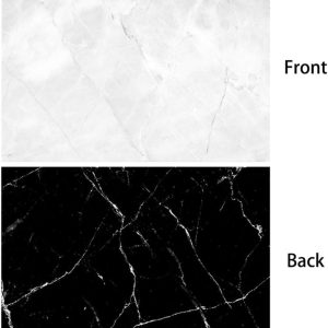 ARS® Flat Lay Marble Backdrops Set 3pcs 34x21inches/54x84cm Food Photography Photoshoot Background Double Sided Marble for Photo Studio Jewelry Tabletop Blogger Pictures Props, 6 Patterns - Image 5