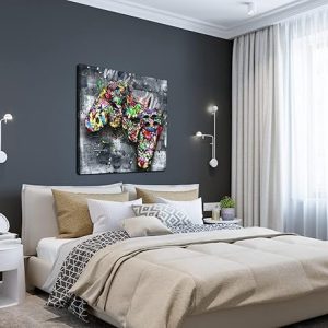 ARS® Graffiti Wall Art Bedroom - Large Gaming Canvas Wall Art - Teen Boy Room Decor Ready to Hang Size 60 x 60 CM - Image 5