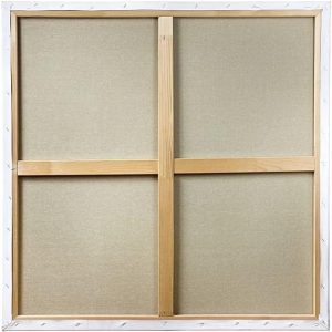 ARS® white BLANK Canvas Board 280 GSM 100 x 100 CM 100% Cotton Boards For Painting, Acrylic Pouring, Oil Paint Dry & Wet - Image 4