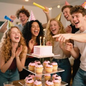 ARS® Acrylic Cupcake Stand, BetterJonny 4 Tier Transparent Square Dessert Tower Holder with Base Clear Cake Stand Display Tea Party Serving Platter for Wedding Party - Image 8