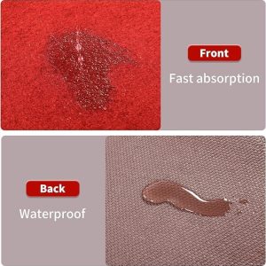 ARS® Exhibition Red Carpet Aisle Runner for Party 3M × 3M, 300 GSM Red Novelty Polyester Fabric Aisle Runner for Wedding, Red Runway Rug for Holiday Parties, Special Events - Image 8