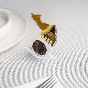 ARS® Date Holder Plexiglass Ramadan Decoration - Eid Gift Islamic Muslim Decor - Iftar Table Acrylic Bismillah 2 Pcs - Image 3