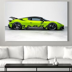 ARS® Maserati GT2 Stradale car Canvas Wall Art for Decoration Frame easy to hang, 90x60cm, 1Pcs - Image 1