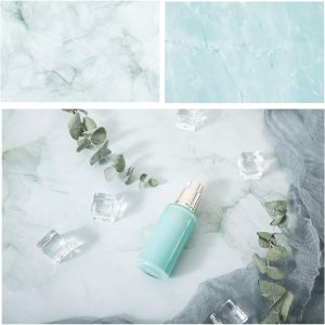 ARS® Flat Lay Marble Backdrops Set 3pcs 34x22inches/54x84cm Food Photography Photoshoot Background Double Sided Marble for Photo Studio Jewelry Tabletop Blogger Pictures Props - Image 4