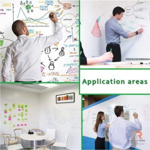 ARS® Self Adhesive Whiteboard Sticker Removable Wall Vinyl Peel and Stick Paper School, Office, Home, College Students Painting Wallpaper (60x200cm) - Image 8