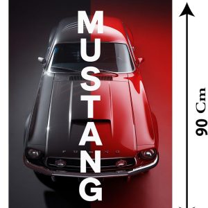 ARS® Luxury Sports Car Canvas Wall Art – Modern Supercar Poster with Frame, 60 × 90 cm, 1 Piece Wall Decor for Living Room, Office & Garage - Image 3