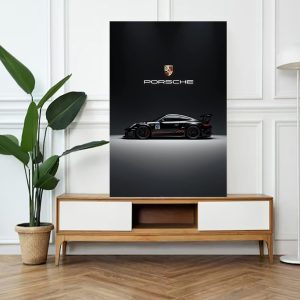 ARS® Luxury Sports Car Canvas Wall Art – Modern Supercar Poster with Frame, 60 × 90 cm, 1 Piece Wall Decor for Living Room, Office & Garage - Image 1