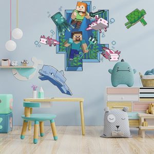 ARS® Wall Stickers 30 x 79 cm Wallpaper, Posters, Wall Stickers for Bedrooms, Vinyl Wall Sticker, Cartoon Game Wall Art for Boys and Girls Room Decor, for Bedroom Living Room Birthday Gifts - Image 5