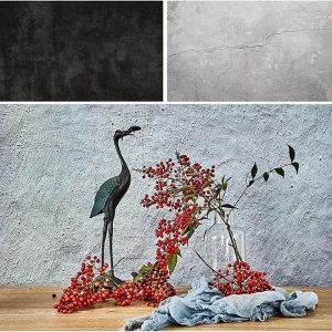 ARS® Photography Background Double Sided 2 Patterns Waterproof Premium Texture Backdrop Wall Video displaying Props for ins Style Jewelry/Food photoshoots (60 * 90 CM) - Image 3