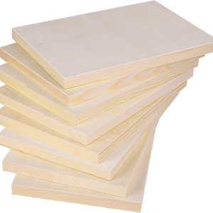 ARS® 8 Pack Wood Panels 12 x inch Wooden Canvas Board Unfinished Panel Boards for Painting, Arts, Pouring Use with Oils, Acrylics - Image 5