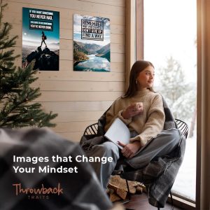 ARS® Motivational Posters, Wall Art for Motivational Posters For Office, Inspirational Posters, Inspirational Poster for Classroom Decor, Office Wall Art, Set of 6 11x1 - Image 3