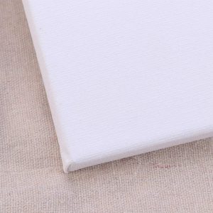 ARS® Stretched White Blank Canvas Artist Canvas Board Wood Painting Panel Boards for DIY Drawing 100% Cotton Artist Canvas Boards For Painting, Acrylic Pouring, Oil Paint Dry & Wet Art Media 10 Pcs - Image 8