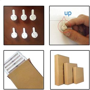 ARS® Sqbjyp Modern 1 Piece Framed Islamic Wall Art Muslim Calligraphy Canvas Painting Poster Print Wall Picture For Living Room Ramadan Mosque Home Decor(60X80Cm) - Image 6