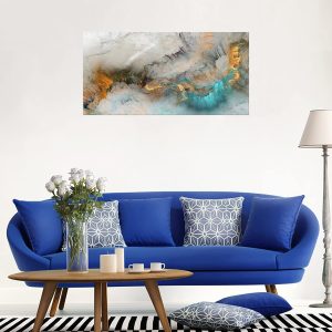 ARS® Abstract Canvas Wall Art Fancy Paint Canvas Print Painting Artwork for Living Room Bedroom Kitchen Home and Office Wall Decor - Image 3