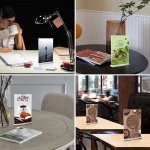 ARS® Clear Acrylic Sign Holder L-Type A4 (210 x 297mm) - Image 6