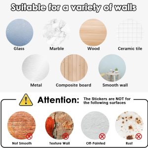 ARS® Wall Stickers Decor, Murals for Bedroom, Wall Stickers for Girls Room, Motivational Girl English Wall Sticker for Room, Living room, Wall(35.4 x 22.8 inch) - Image 4