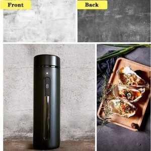 ARS® (Pack of 4) Double Sided vinyl Photography Backdrop for Food, Photography Props for Jewelry Cosmetics Makeup Small Parts Props (22.83X34.64 inch) - Image 3