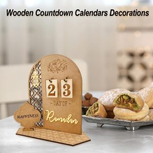 ARS® Ramadan Decoration | Ramadan Calendar Children | Calendar for Home Eid Mubarak Advent DIY Ramadan Decoration 30 Days Countdown - Image 6