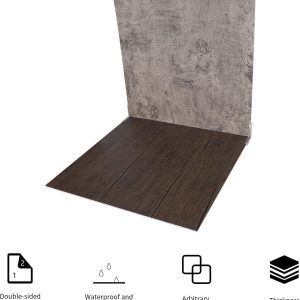 ARS® 2 Pcs 21.6in/55cm Photo Backdrop Boards, Double Sided Wood & Cement Texture Realistic Surface Background for Flat Lay Food, Tabletop Product Photography - Image 5