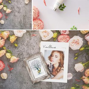 ARS® Photography Background Double Sided 2 Patterns Waterproof Premium Texture Backdrop Wall Video displaying Props for ins Style Jewelry/Food photoshoots (60 * 90 CM) - Image 4