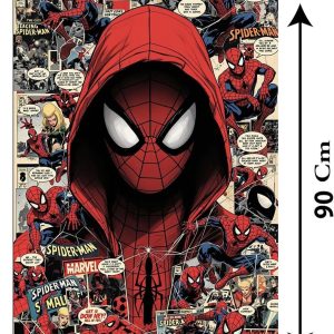 ARS® Spider-Man Canvas Wall Art for Decoration Frame easy to hang, 90x60cm, 1Pcs - Image 3