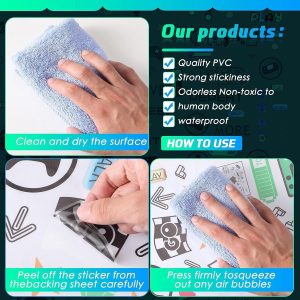 ARS® Gamer Wall Decal, Game Wall Stickers, Video Gamer Controller Decals, DIY Removable for Boy Room, Teen Room, Kids Room, Playroom Bedroom Wall Decoration - Image 5